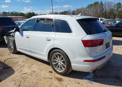 2018 Audi Q7 3.0T Premium z USA, uszkodzony, nr VIN WA1LAAF75JD019426